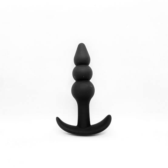 Beaded Delight Silicone Butt Plug Set 3 pcs