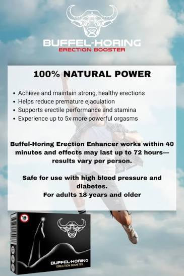 Buffel Horing Erection Booster 4 Capsules