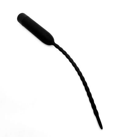 Beaded Vibrating Silicone Penis Plug